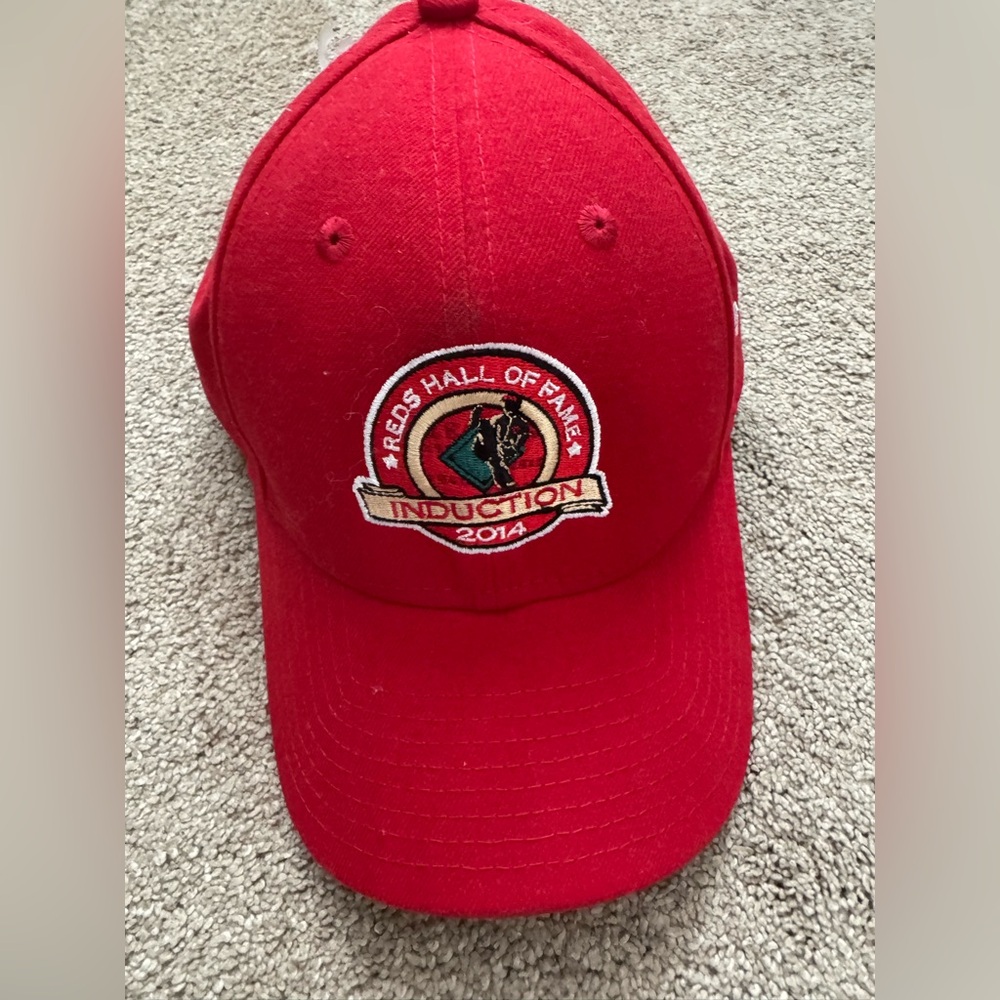 Red Hall of Fame Induction Cap 2014 Griffey Jr.